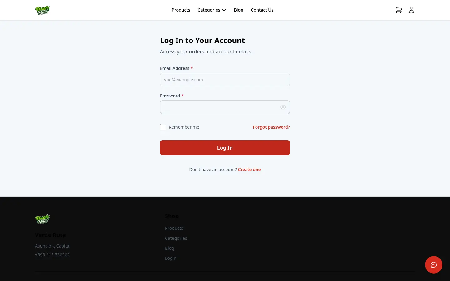 DabDash branded customer login page with email and password fields