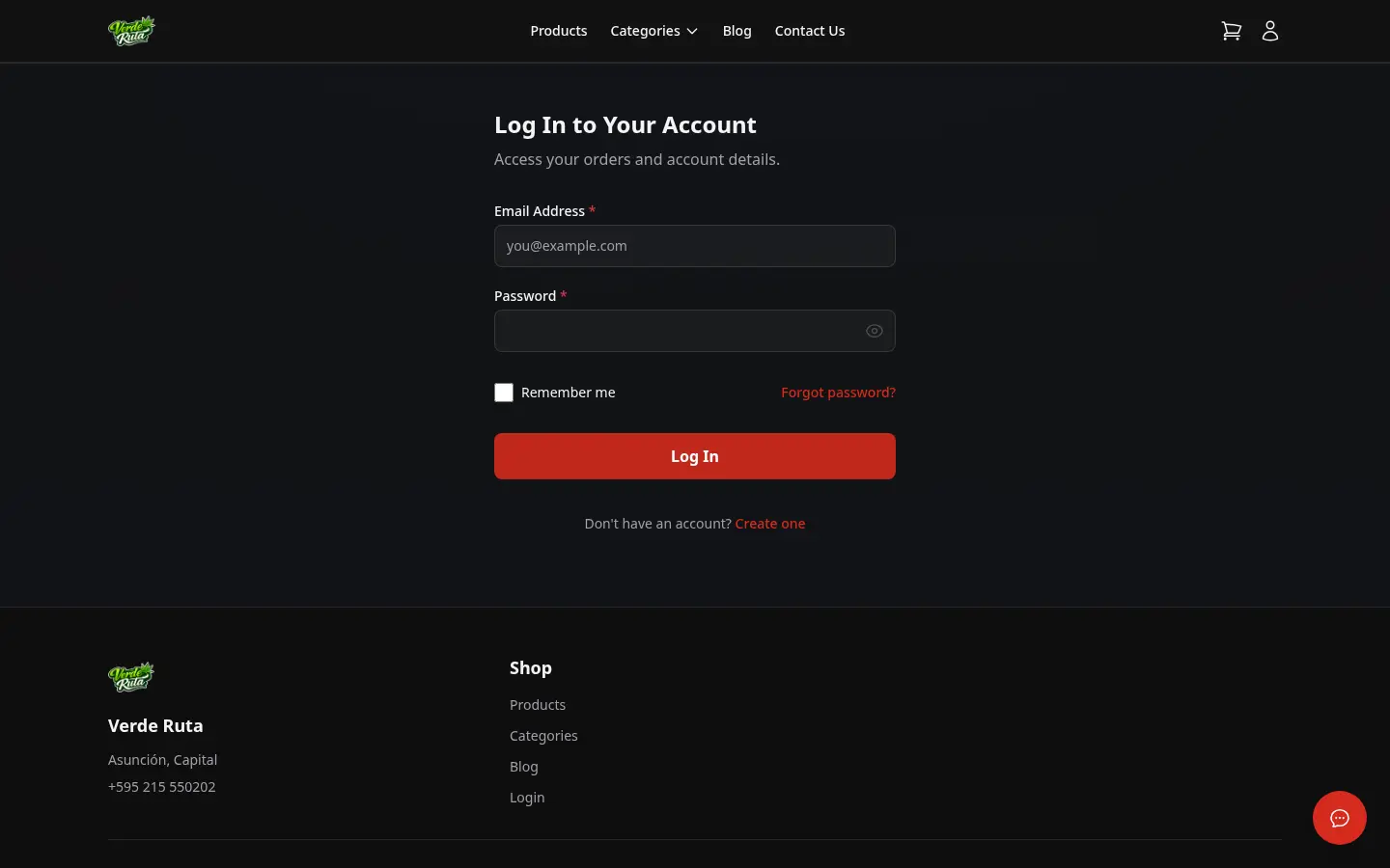 DabDash branded customer login page with email and password fields