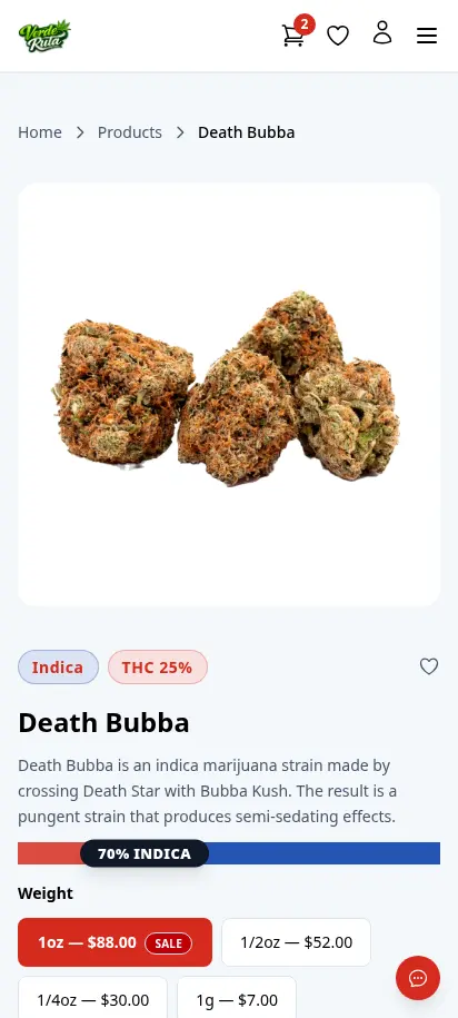 DabDash product detail page showing a live bundle deal offer and bundle progress