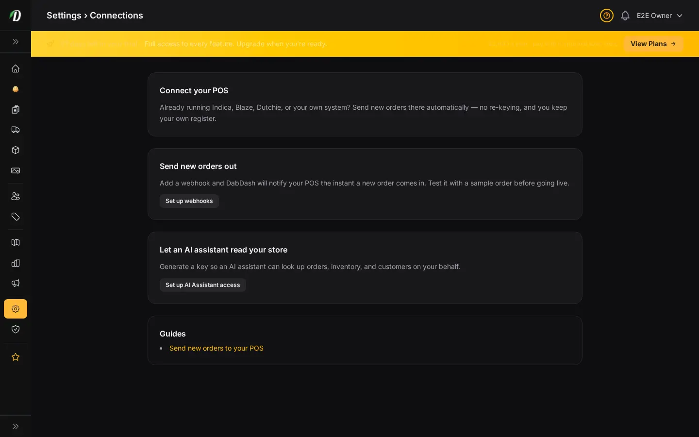 Connect Your POS screenshot